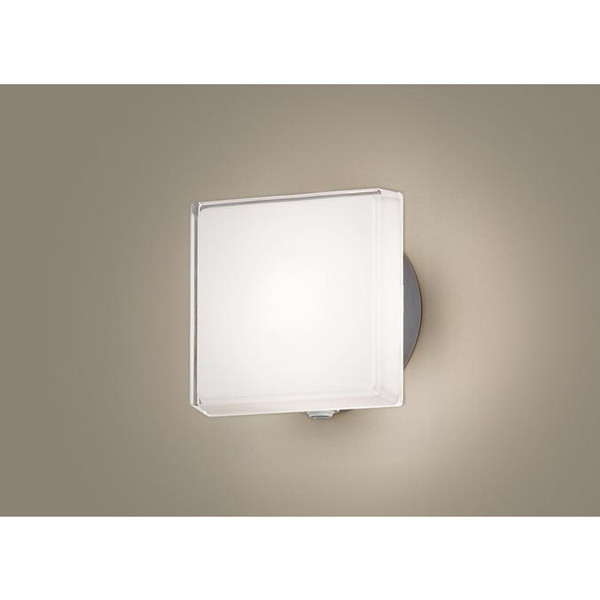 PANASONIC LGWC81306KLE1 [壁直付型 LED（電球色） ポーチライト 拡散タイプ・密閉型 防雨型・FreePaお出迎え・フラッシュ・明るさセンサ付・段調光省エネ型 白熱電球40形1灯器具相当]｜総合通販PREMOA 店