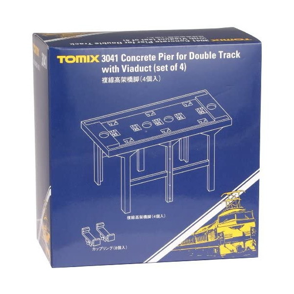 楽天市場】トミーテック 3041 複線高架橋脚(4個) : XPRICE楽天市場店
