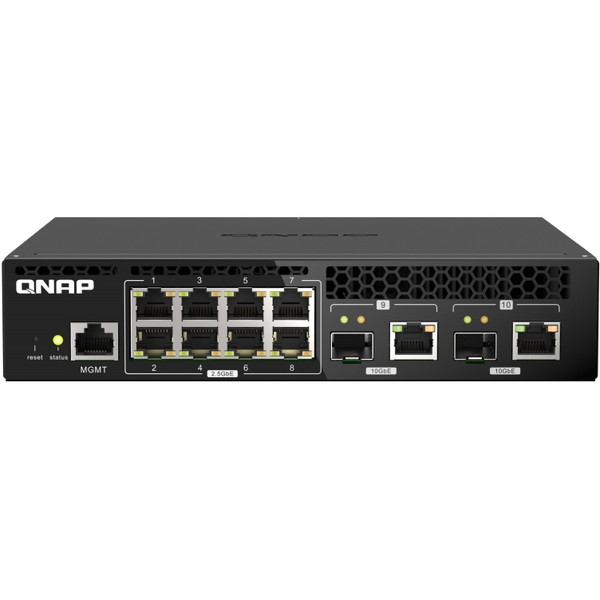 全店販売中 QNAP(キューナップ)10GbE L2 Webマネージドスイッチ 4つの