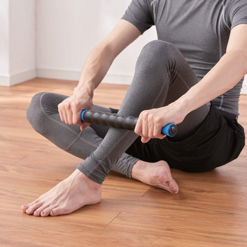 まとめ買い Elecom Hcg Cst01bu ストレッチポール ゴルフ向け 筋肉をほぐす ケア ブラック ブルー Qdtek Vn