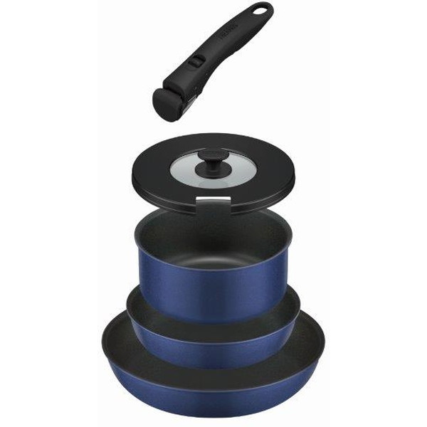 Thermos Ksc 5a Ibl インディゴブルー 握のとれるフライパン5ごま点セス ガス燃焼専用 Ih汚点合う Cid Cistilne Si