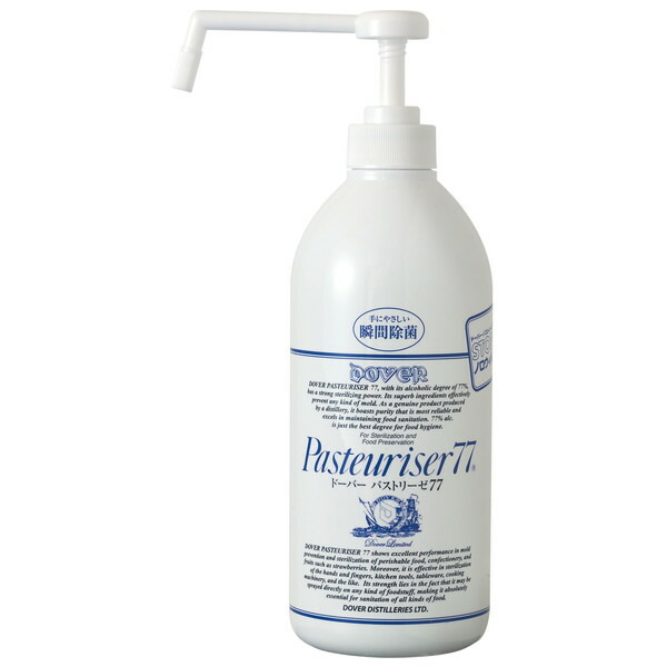Pasteuriser77 除菌剤 800ml×12本入　ワンケース 楽天市場】【アルコール消毒】パストリーゼ ポンプタイプ 800ml 消毒