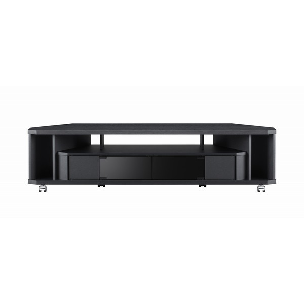 朝日木材加工 NOA-1400AV-BK ブラック [コーナーテレビ台(～50V型)]