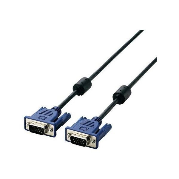 ELECOM CAC-L10BK/RS ブラック [RoHs対応D-sub15ピン(ミニ)ケーブル ノーマル 10m] メーカー直送