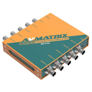 ADTECHNO SD1191 [リクロック搭載3G-SDI 9分配器]
