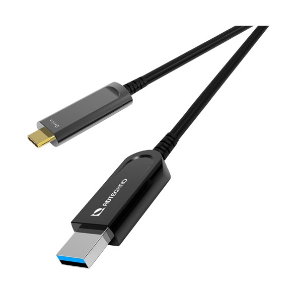 ADTECHNO AUN-3M2-005 [10Gbps対応 光ファイバUSBケーブル A-C (5m)]