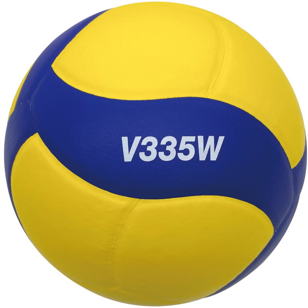 市場 Mikasa V335w 練習球 イエロー バレーボール ブルー