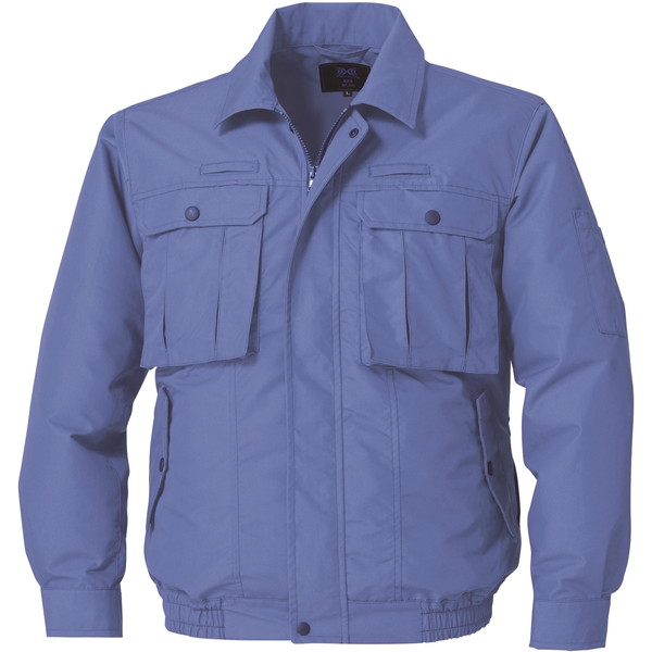 空調服 KU92100ライトブルー5L [綿・ポリ混紡フルハーネス仕様空調服]