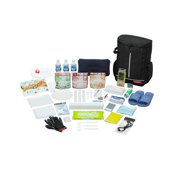 アイリスオーヤマ NBS1-40M 防災リュック 1人用 食品付き