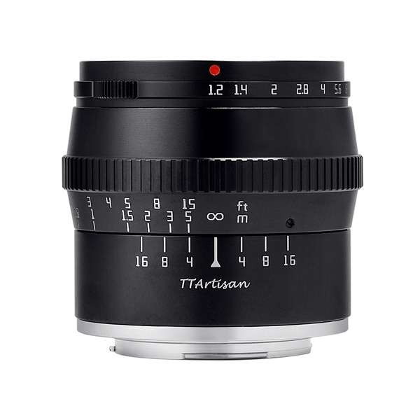 TTArtisan 50mm f/1.2C X(B) ブラック [カメラ用交換レンズ (富士フイルムXマウント)]｜総合通販PREMOA 店