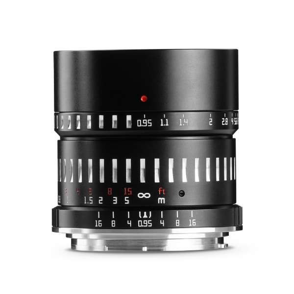 TTArtisan 50mm f/0.95C RF(BS) ブラック×シルバー [カメラ用交換レンズ (キヤノンRFマウント)]