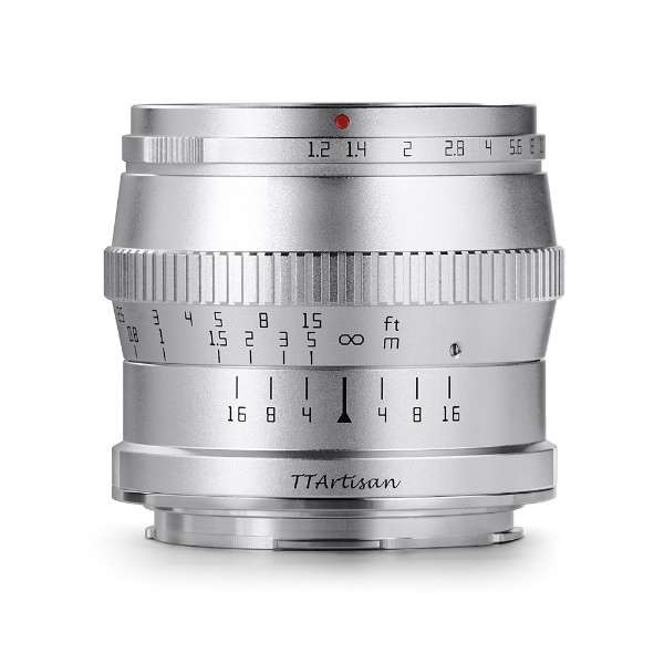 TTArtisan 50mm f/1.2C L(S) シルバー [カメラ用交換レンズ (Lマウント(ライカ・パナソニック・シグマ))]｜総合通販PREMOA 店