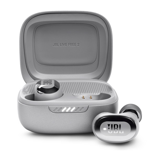 まとめ買い特価 Jbl Live Free 2 Silver ハイブリッドノイズキャンセリング完全ワイヤレスイヤホン Fucoa Cl