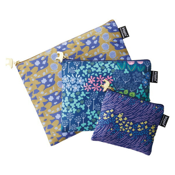 楽天市場】キッピス kippis フラットポーチセット KP-21925090 収納