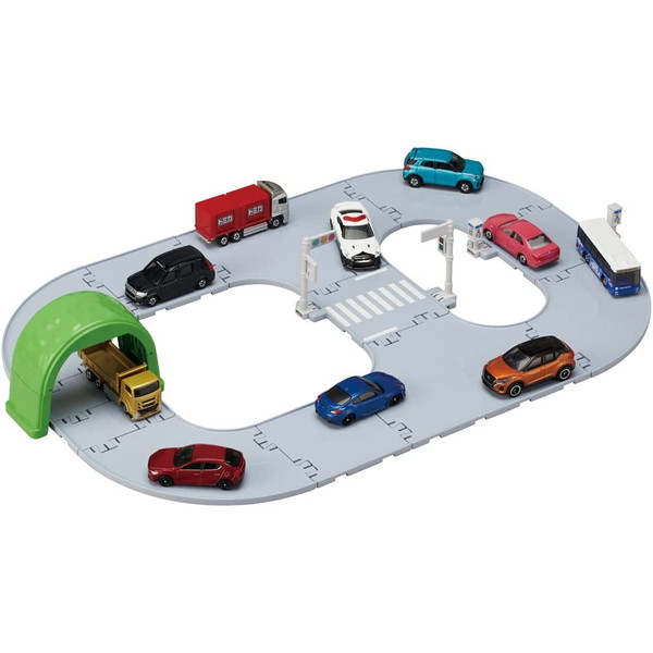 楽天市場】トミカ トミカタウン くみかえかんたん！ベーシックどうろ