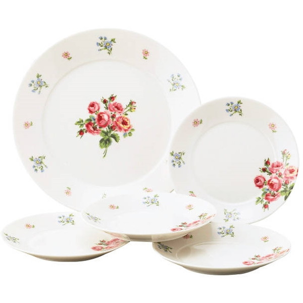 ローラ　アシュレイ　バンチェッド　ロージズ　１２ピースセット 楽天市場】LAURA ASHLEY ローラアシュレイ バンチェッドロージズ