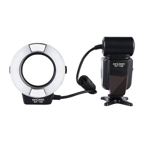 KF-150C K&F Concept [Canon用マクロリングフラッシュ TTL対応]｜総合通販PREMOA 店