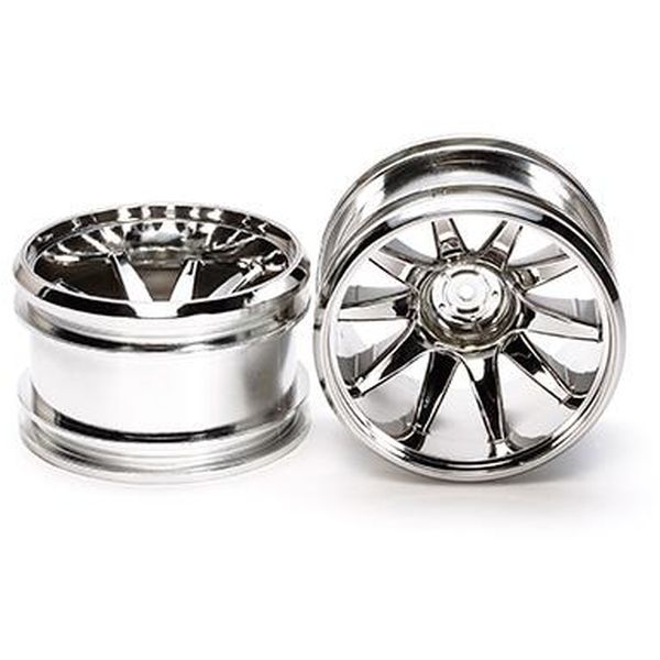 楽天市場】タミヤ 54677 OP.1677 GF01 10本スポークホイール(クローム