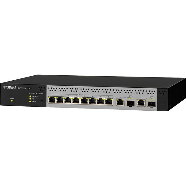 SWX2221P-10NT YAMAHA [スマートL2 PoEスイッチ 10ポート]｜総合通販PREMOA 店
