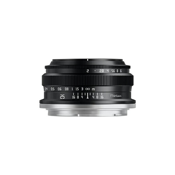25mm f/2C Z (B) TTArtisan ブラック [単焦点レンズ (ニコンZ・APS-C)]｜総合通販PREMOA 店 8,755円