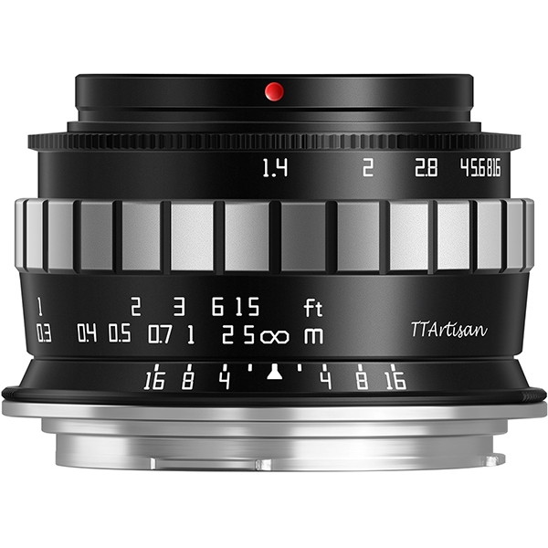 23mm f/1.4C RF (BS) TTArtisan ブラック&times;シルバー [単焦点レンズ(キヤノンRFマウント)]｜総合通販PREMOA 店