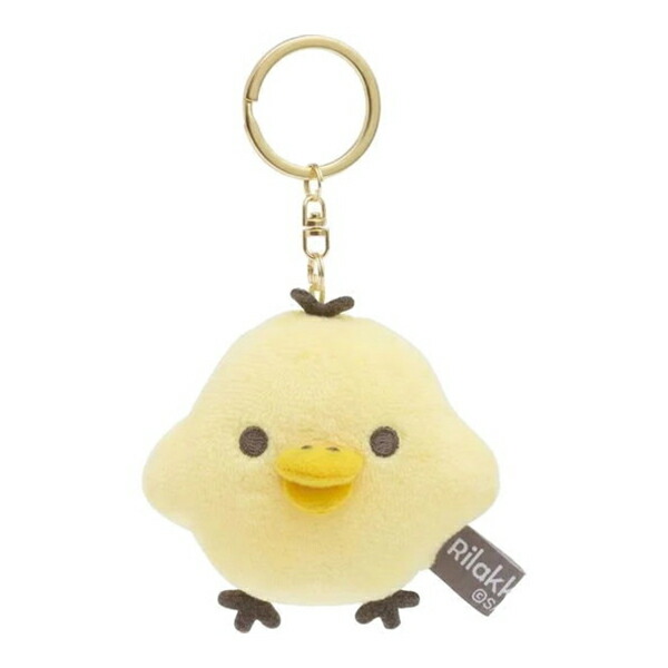 楽天市場】リラックマ ぶらさげぬいぐるみ キイロイトリ キーホルダー