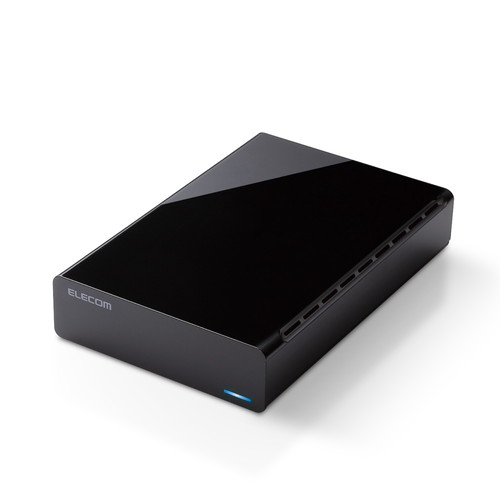 ELD-HTV020UBK ELECOM HDD 外付けハードディスク 2TB ファンレス静音設計 ラバーフット付 ブラック 13,003円