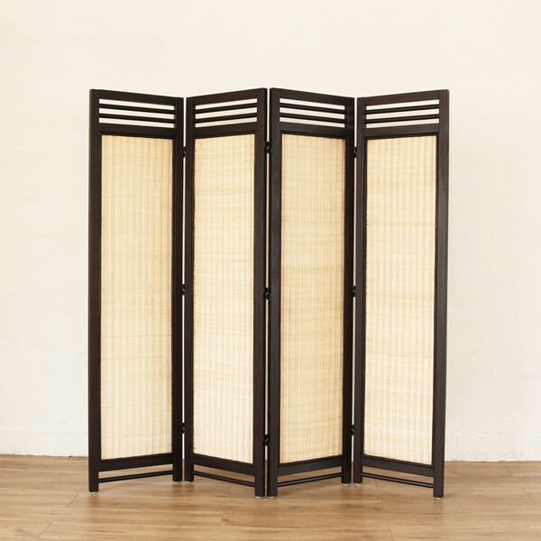楽天市場】パーテーション 4連 間仕切り 衝立 スクリーン 折りたたみ