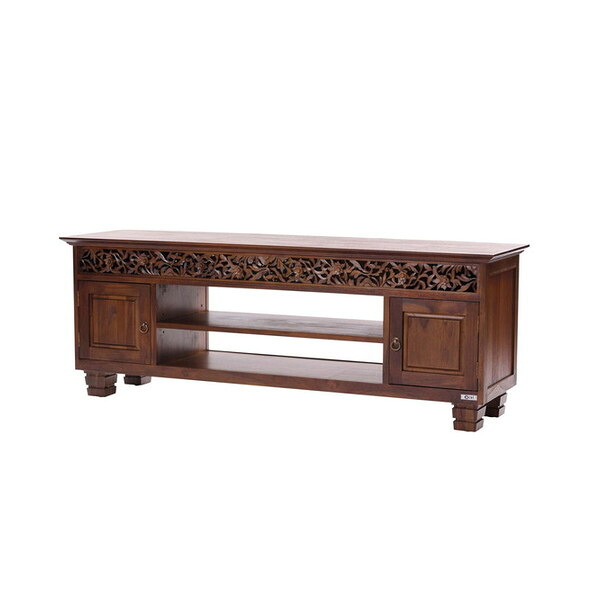 ACW850KA UBUD TVボード Rattan World アンティークチーク 無垢材 幅150cm メーカー直送｜総合通販PREMOA 店