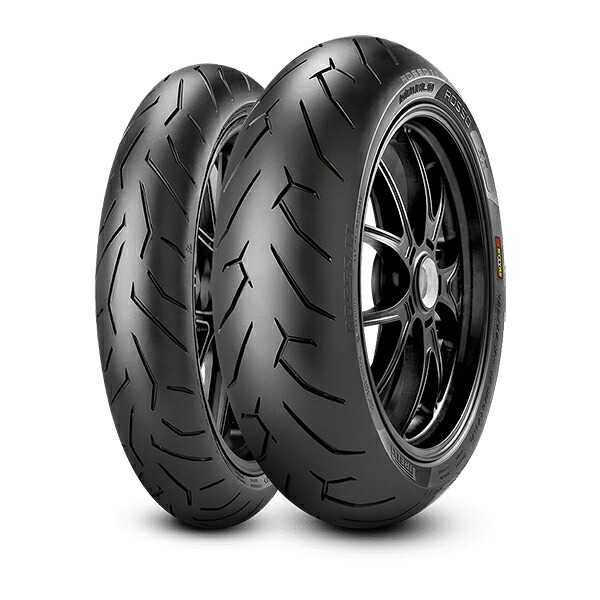 2068500 DIABLO ROSSO II 180/55 ZR 17 M/C (73W) TL REAR PIRELLI [バイクタイヤ] ※前後セットではありません。1本単位の販売となります。｜総合通販PREMOA 店