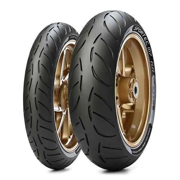 METZELER 2450300 SPORTEC M7 RR 180/55 ZR 17 M/C (73W) TL REAR [バイクタイヤ] ※前後セットではありません。1本単位の販売となります。