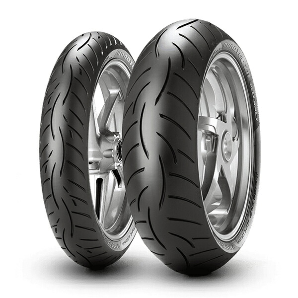 METZELER 2491500 ROADTEC Z8 INTERACT 110/80 ZR 18 M/C (58W) TL (M) FRONT [バイクタイヤ] ※前後セットではありません。1本単位の販売となります。