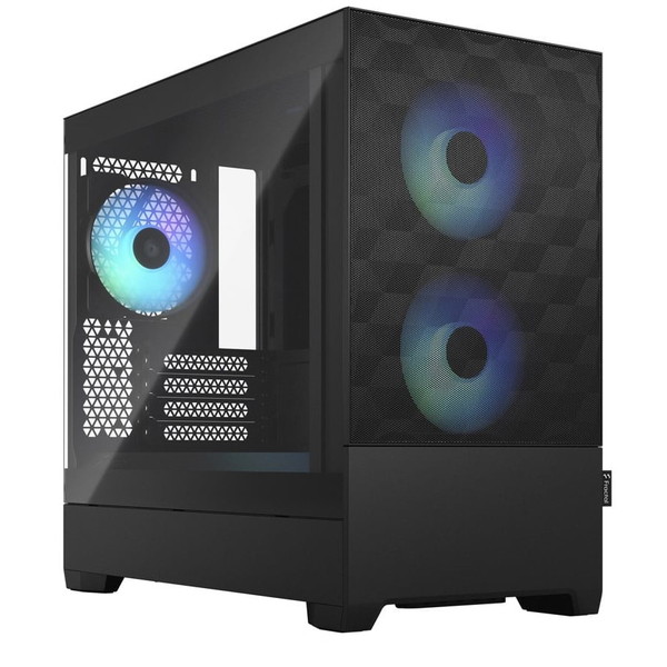 FD-C-POR1M-06 Fractal Design Pop Mini Air RGB Black TG Clear Tint [ミニタワー型PCケース]【KK9N0D18P】｜総合通販PREMOA 店