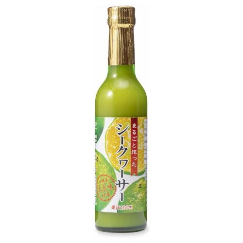 沖縄海星 まるごと搾ったシークワーサー 瓶 300ml ×12 メーカー直送 プレゼント ギフト|総合通販PREMOA 店