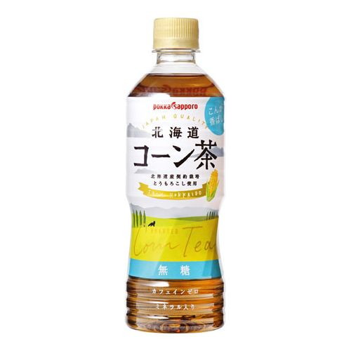 ポッカサッポロ 北海道コーン茶 ペットボトル 525ml ×24 メーカー直送 プレゼント ギフト