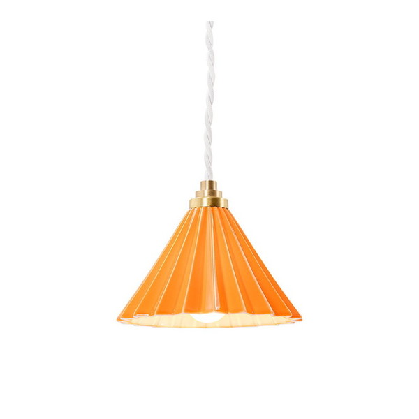 TC-1511-WH/OR DRIPPER LAMP ペンダントライト オレンジ ホワイトコード gram8 [LED電球付属] メーカー直送｜総合通販PREMOA 店