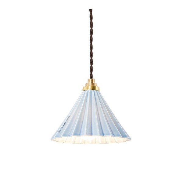 TC-1512-BR/MBL DRIPPER LAMP ペンダントライト コンセントタイプ マットブルー ブラウンコード gram8 [LED電球付属] メーカー直送