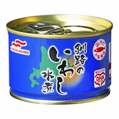 マルハニチロ 釧路のいわし水煮 EO缶 150g ×24 メーカー直送 ギフト プレゼント