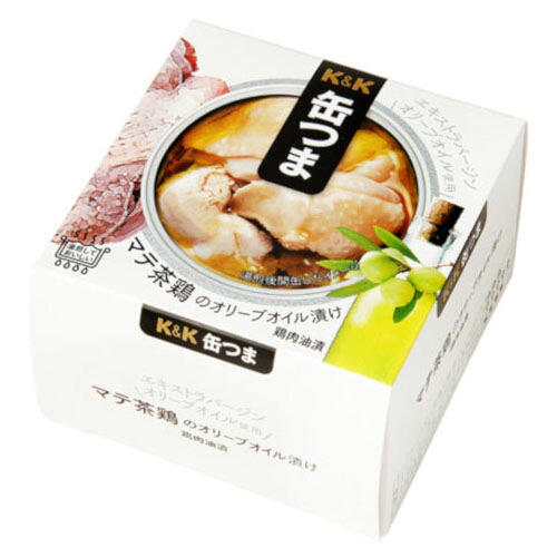 国分 K&K 缶つま マテ茶鶏のオリーブオイル漬け 150g ×12 メーカー直送 プレゼント ギフト