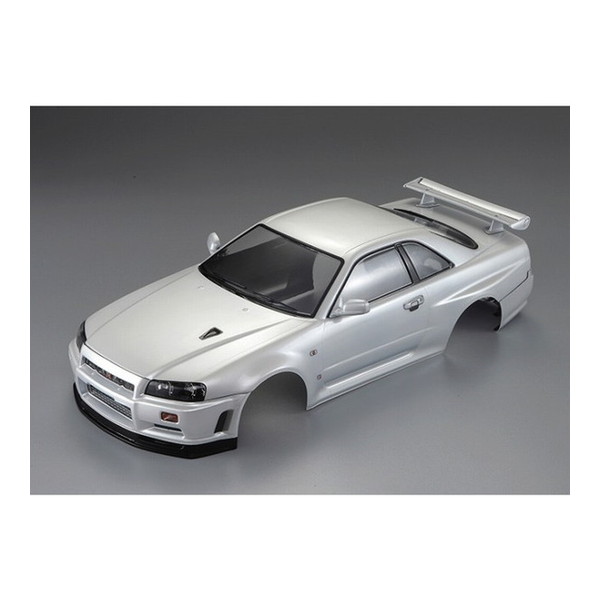 NISSANスカイラインBNR34 ボディ(パールホワイト) 流星