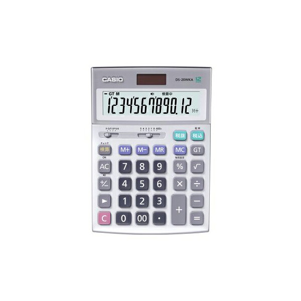 CASIO DS-20WKA-N 電卓 デスクサイズ|総合通販PREMOA 店