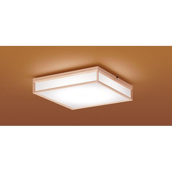 LGC35824 PANASONIC [LED シーリングライト (～8畳 天井直付型 (昼光色～電球色) 調光・調色・カチットF パネル付型) リモコン付き]