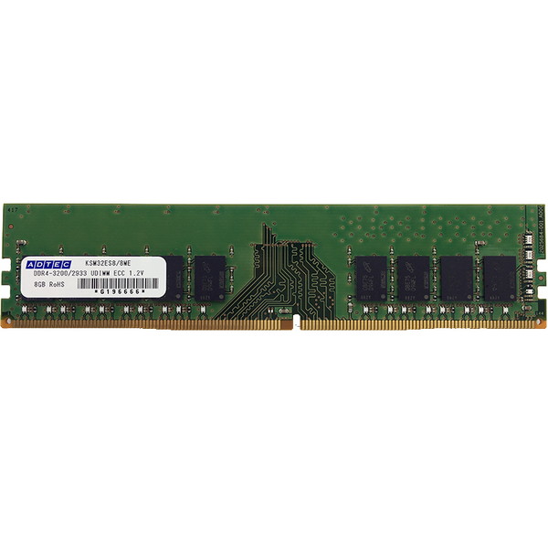 ADS2933D-E8GSB ADTEC DDR4-2933 UDIMM ECC 8GB 1Rx8