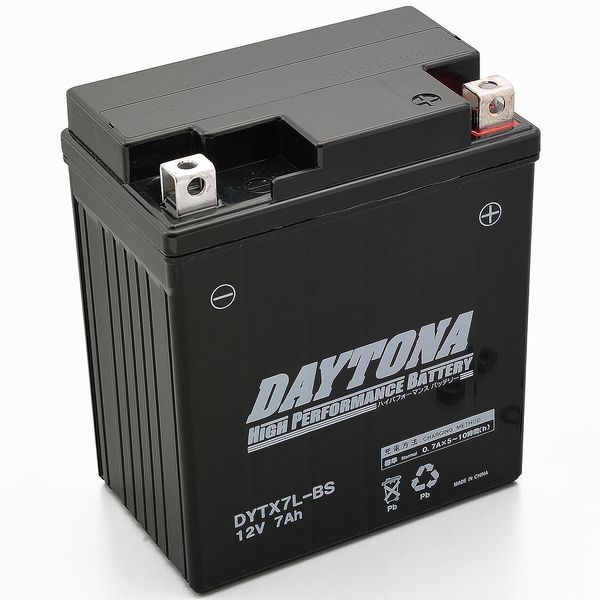 デイトナ D92879 ハイパフォーマンスバッテリーDYTX7L-BS