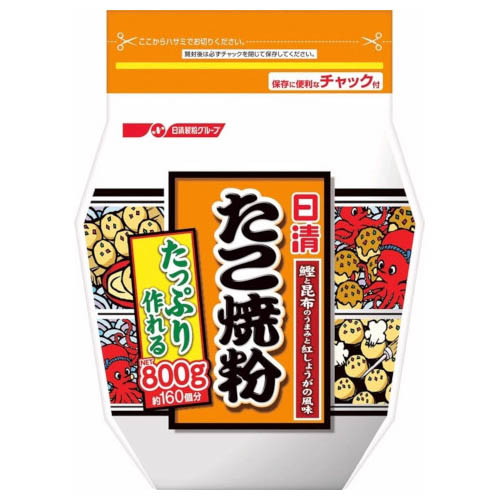 日清製粉ウェルナ 日清フーズ たこ焼粉 800g x9 メーカー直送 プレゼント ギフト