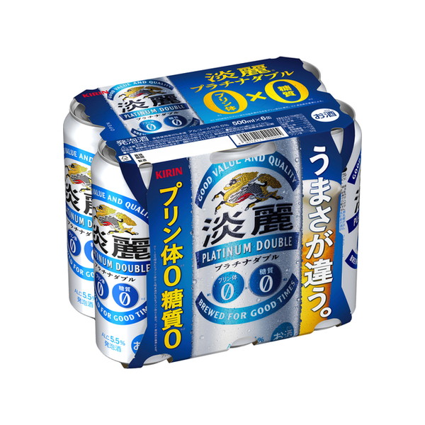 キリン 淡麗 プラチナダブル 6缶パック 500x6 x4 メーカー直送 プレゼント ギフト