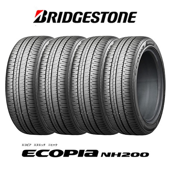 BRIDGESTONE タイヤ単品 4本セット BRIDGESTONE ブリヂストン ECOPIA エコピア NH200 215/50R17 91V メーカー直送