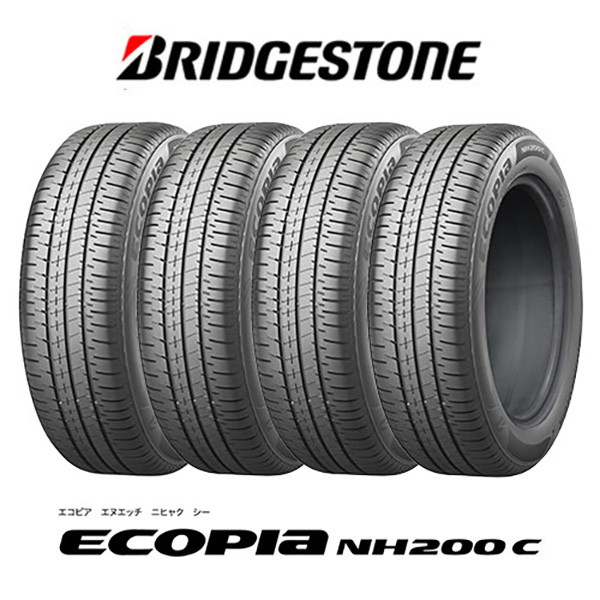 タイヤ単品 4本セット BRIDGESTONE ブリヂストン ECOPIA エコピア NH200 C 165/60R14 75H BRIDGESTONE メーカー直送｜総合通販PREMOA 店