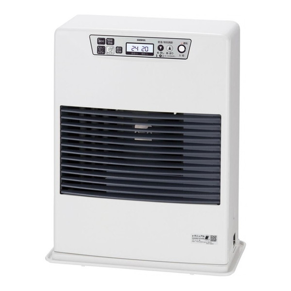 石油ストーブ 長府製作所 FF-5211TL C ホワイト [FF式石油ストーブ 別置タンク式 (木造14畳/コンクリ22畳まで)] 暖かい 暖房