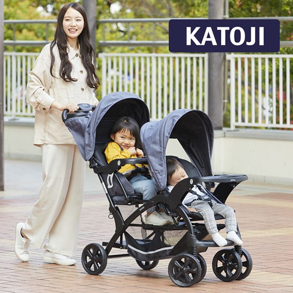 カトージ、二人乗りベビーカー、縦型、ジャンク 楽天市場】【ポイント10倍】＼レビュー投稿でクーポンGet／ 二人